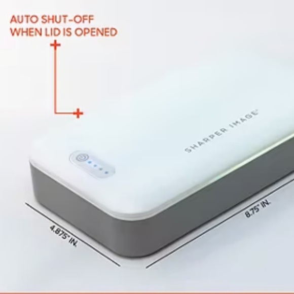 Sharper Image UV Zone Sanitizer $49.99 NEW IN BOX phone,Keys, great for skincare - Picture 6 of 8